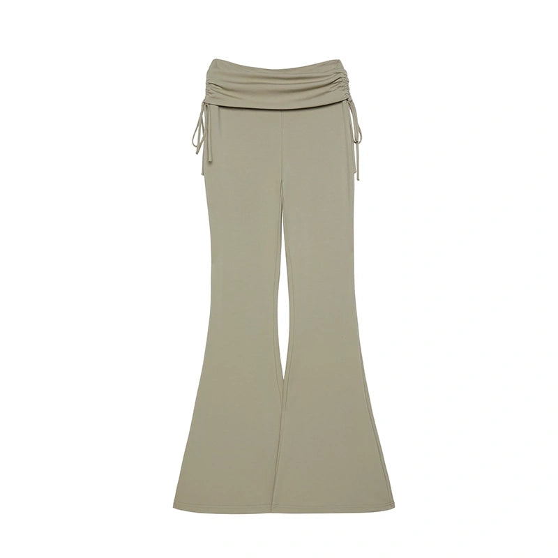 kvkv_Low_Rise_Belted_Gather_Flare_Pants_MISSTT
