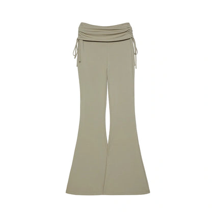kvkv_Low_Rise_Belted_Gather_Flare_Pants_MISSTT
