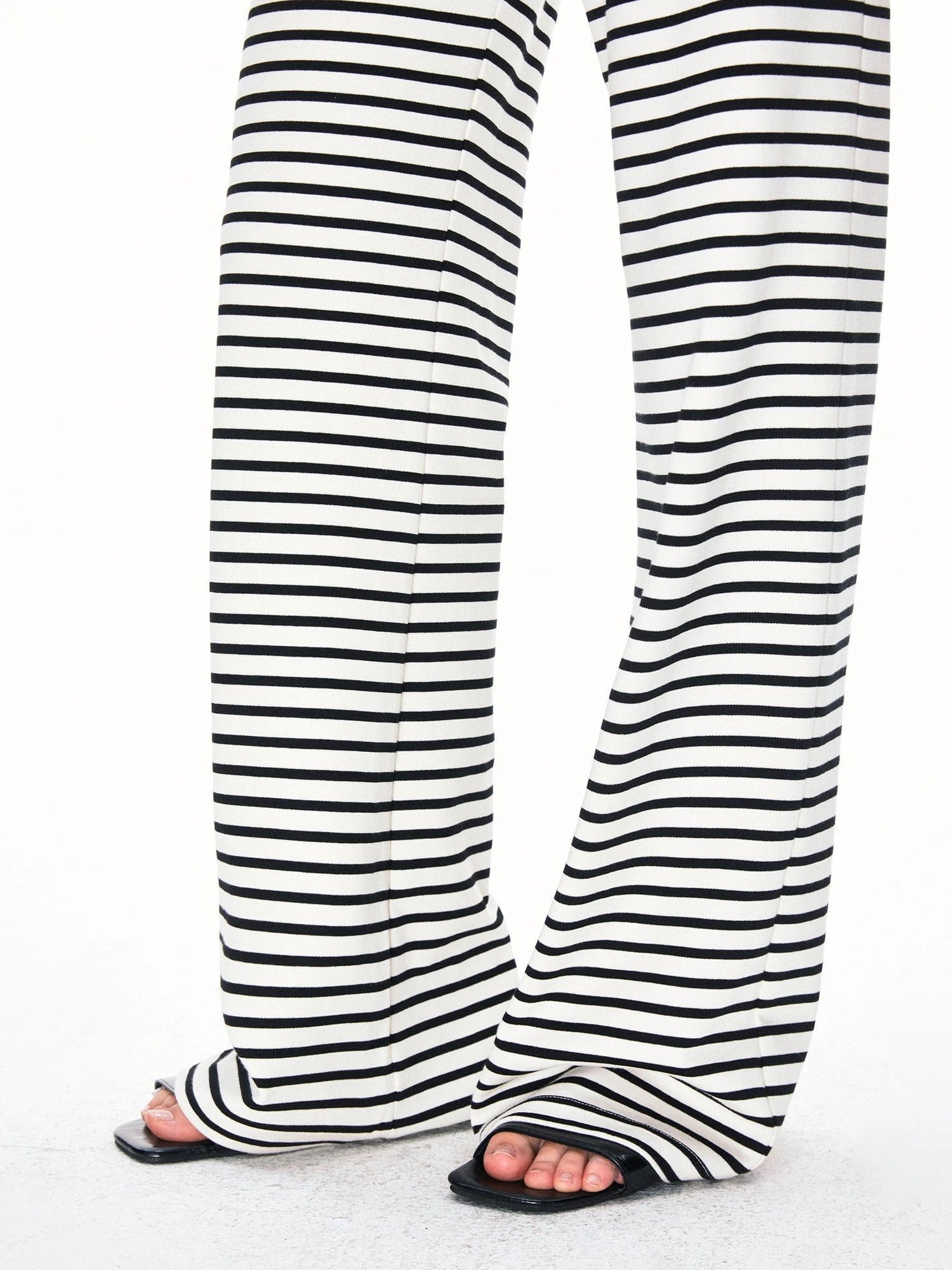 kvkv Low Rise Striped Drawstring Trousers