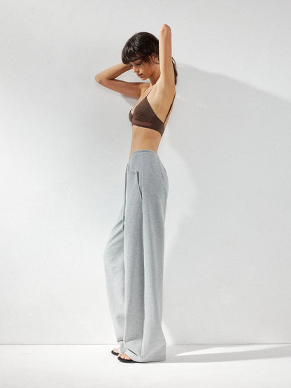 kvkv Low Waist Banana Pants With Drawstring