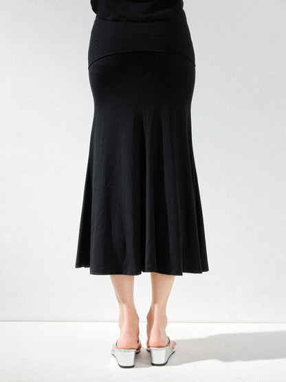 kvkv Low Waist Fishtail Skirt With Adjustable Waist