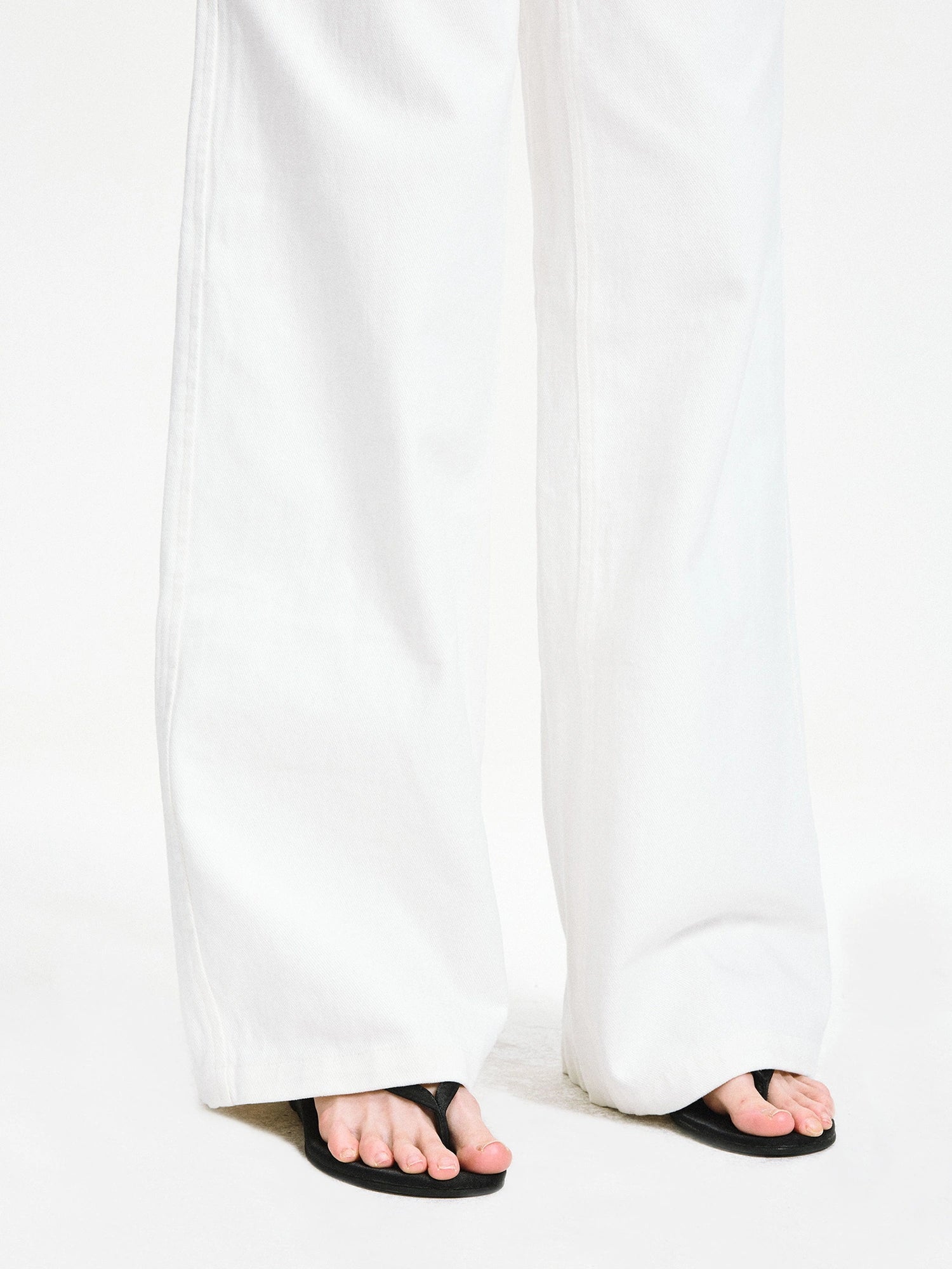 kvkv Low Waist Washed Denim Cargo Pants