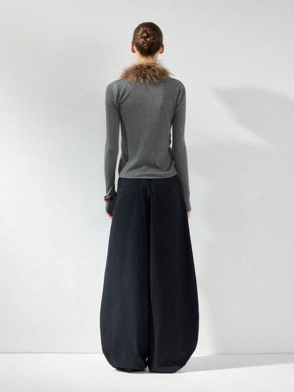 kvkv Low Waist Wide Leg Cargo Pants