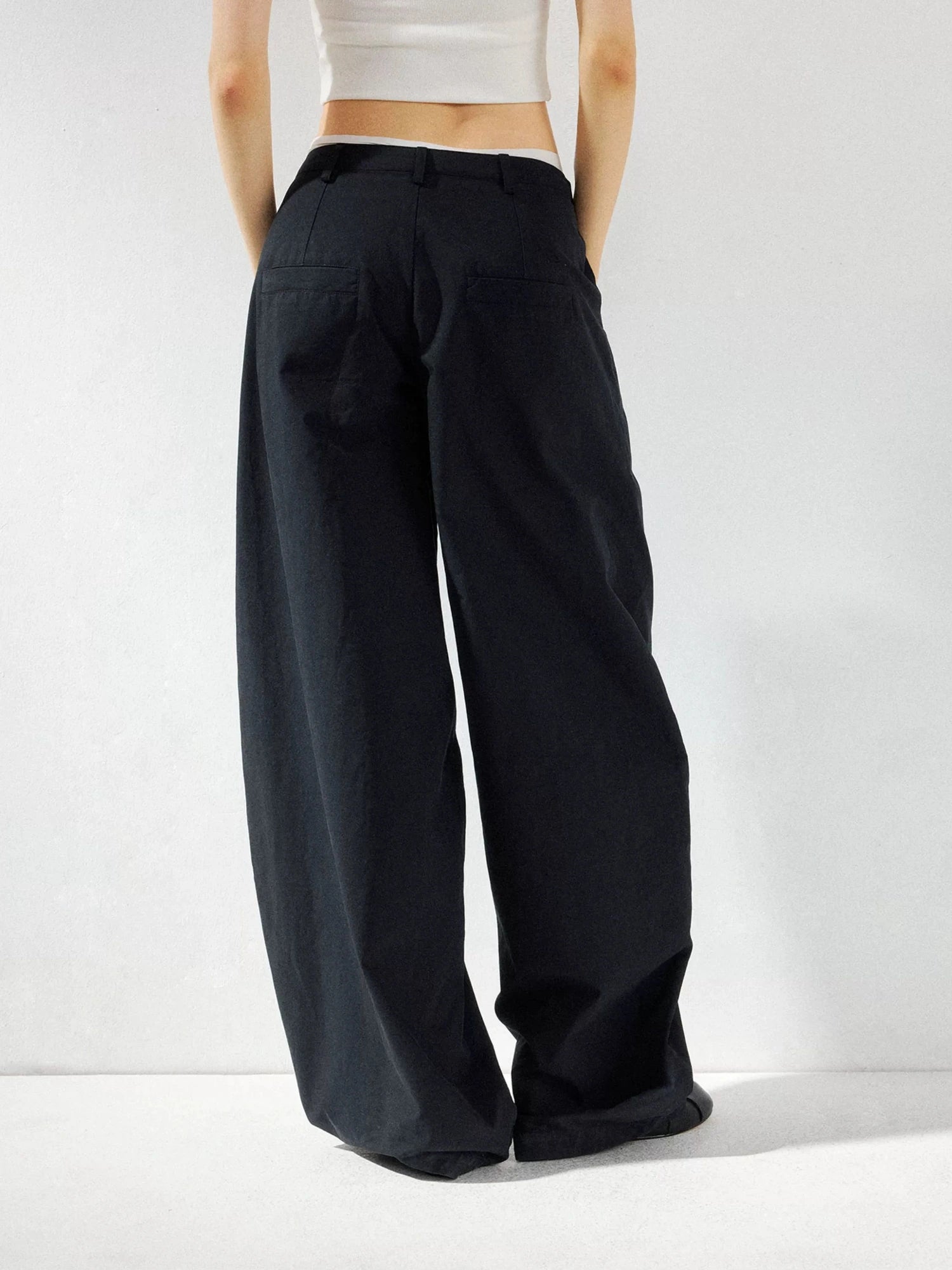 kvkv Low Waist Wide Leg Cargo Pants