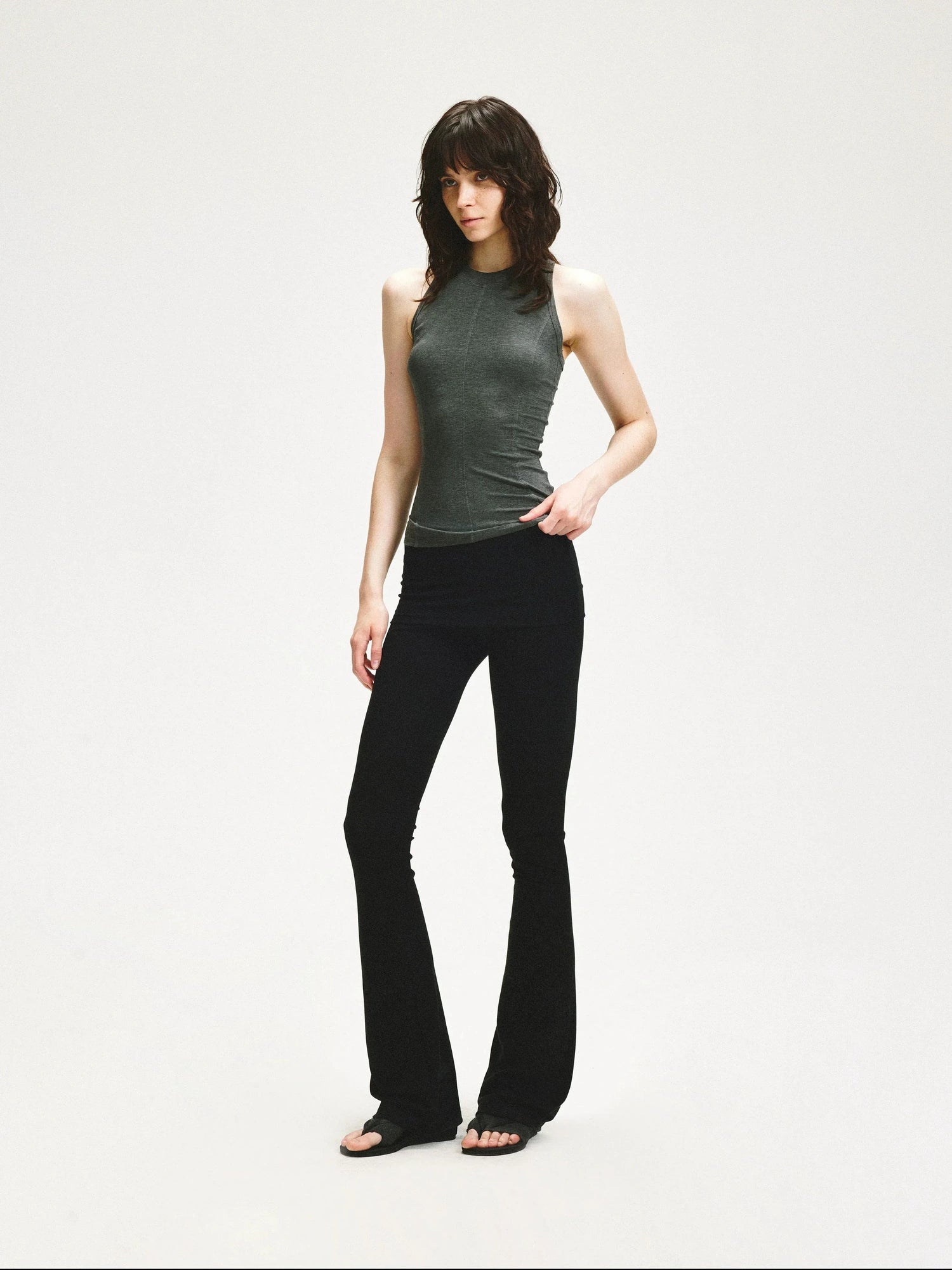 KVKV Yoga Clothing Brand - Lyocell Fit Tank Top With Structural Seams