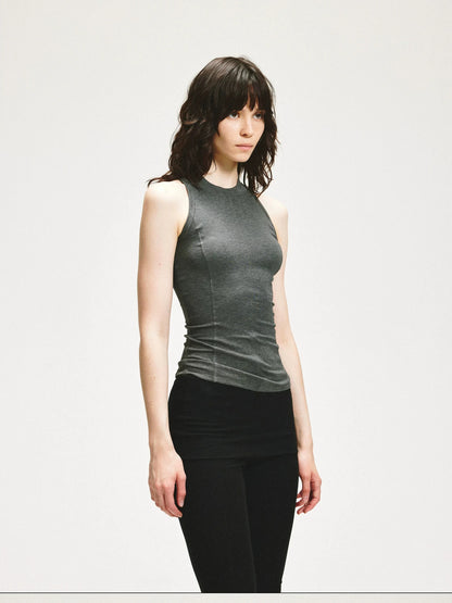 KVKV Yoga Clothing Brand - Lyocell Fit Tank Top With Structural Seams