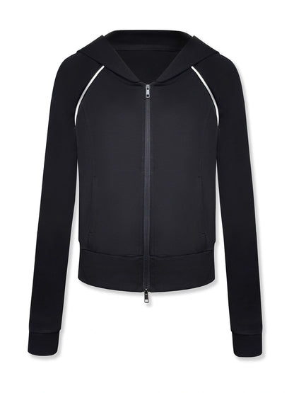 kvkv_Matte_Finish_Zip_Hoodie_With_Contrast_Trim_MISSTT