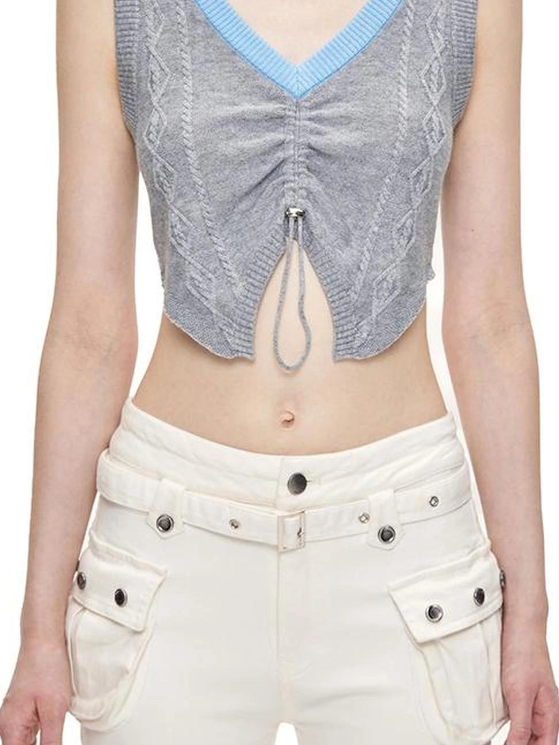 kvkv Merino Wool Knit Layering Vest