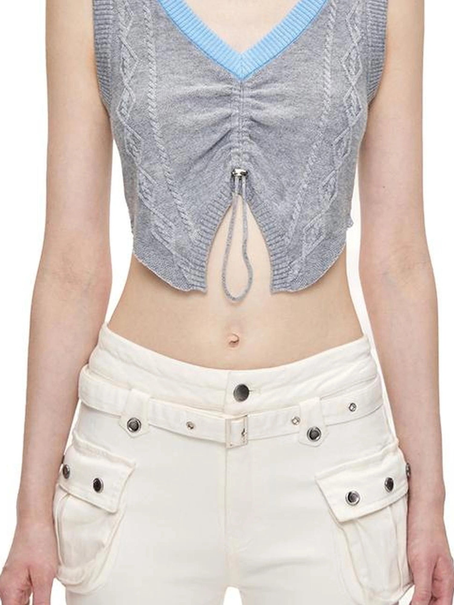 kvkv Merino Wool Knit Layering Vest