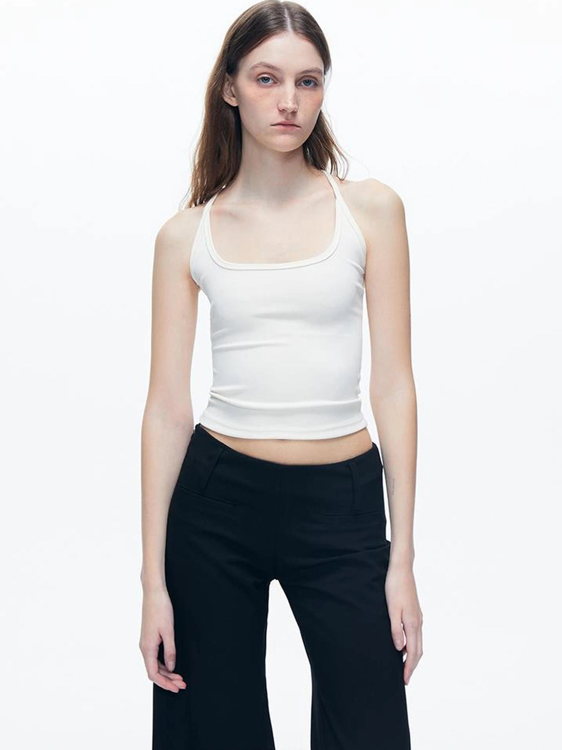 kvkv Micromodal U Neck Slim Fit Tank Top