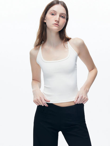 kvkv Micromodal U Neck Slim Fit Tank Top