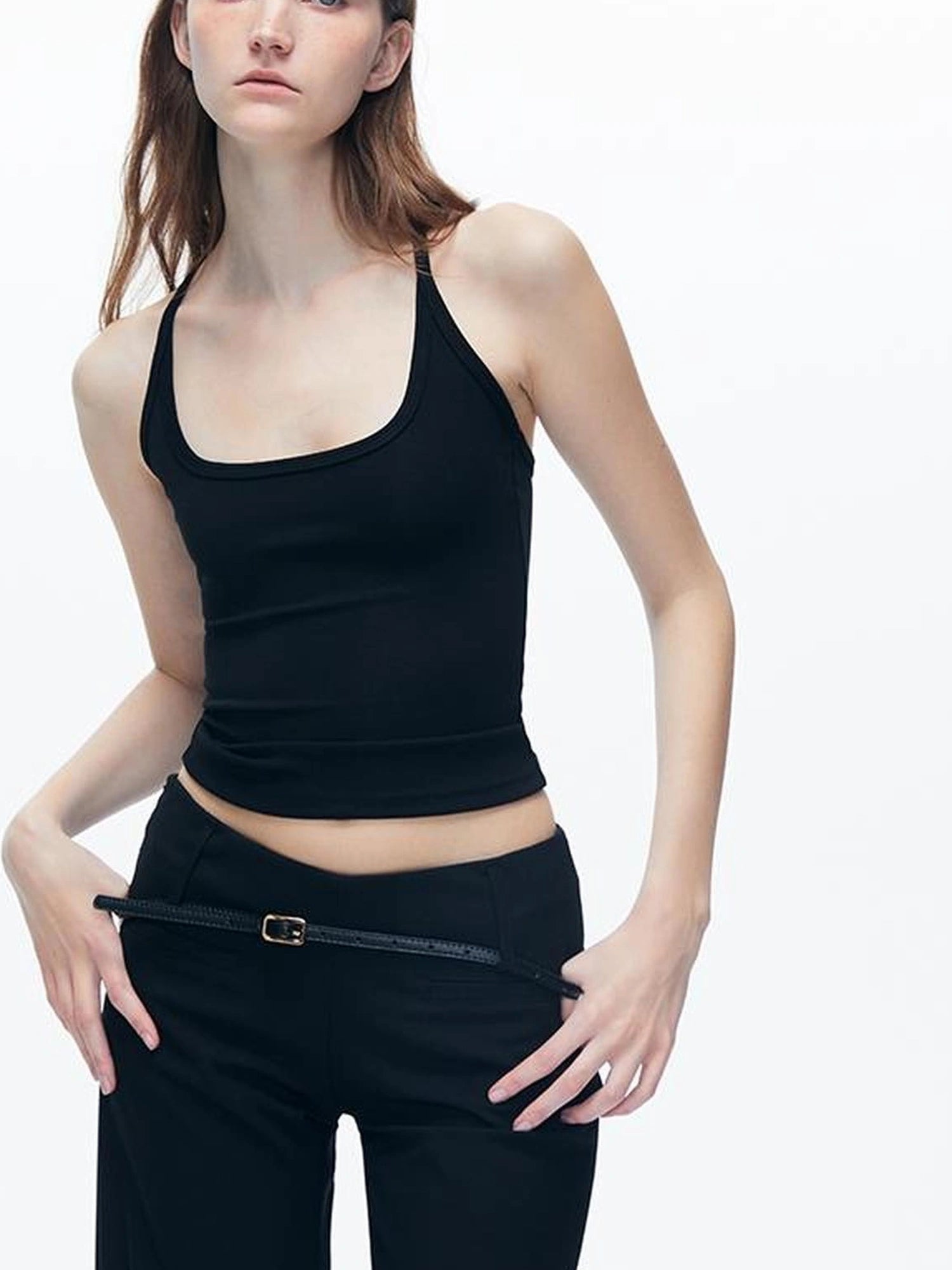 kvkv Micromodal U Neck Slim Fit Tank Top
