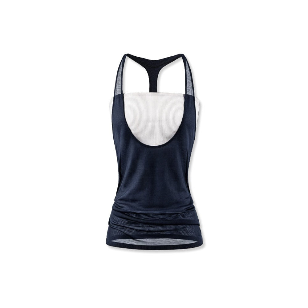 kvkv_Navy_Asymmetrical_Two_Piece_Strappy_Back_U_Neck_Women&