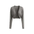 kvkv Oatmeal Sheer Cropped Cover Up Sporty Women&