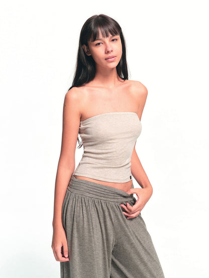 kvkv Oatmeal Sheer Cropped Cover Up Sporty Women&
