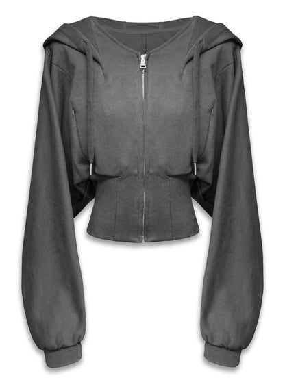kvkv_Oversized_Batwing_Sleeve_Cropped_Hoodie_With_Wide_Ribbed_Collar_MISSTT