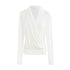 kvkv_Pleated_Crossover_Draped_V-neck_Women&
