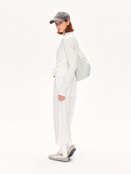 kvkv Pleated Crossover Draped V-neck Women&