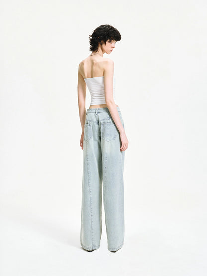 kvkv Pleated Stretch Modal Tube Top