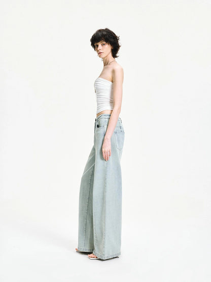 kvkv Pleated Stretch Modal Tube Top
