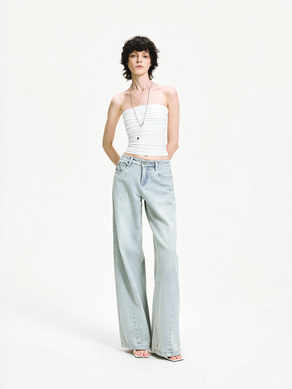 kvkv Pleated Stretch Modal Tube Top