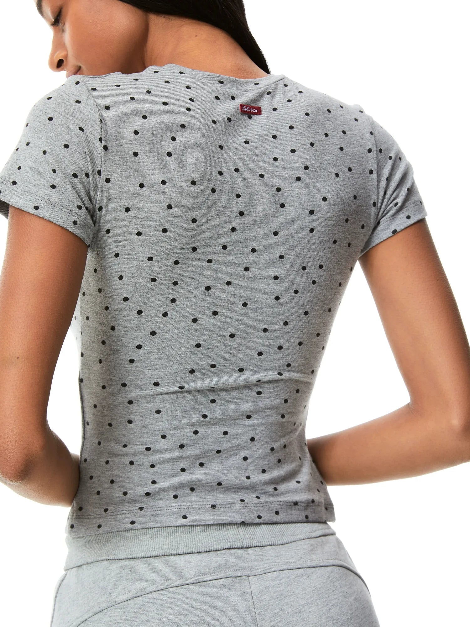 kvkv Polka Dot Short Sleeve Top