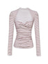 kvkv_Red_Stripe_Knot_Front_Fitted_Square_Neck_Yoga_Top_MISSTT
