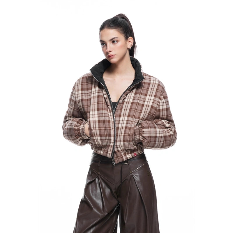 kvkv_Retro_Checked_Cotton_Coat_MISSTT