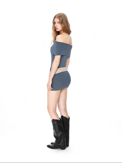 kvkv Retro Knit Zip Up Crop Top