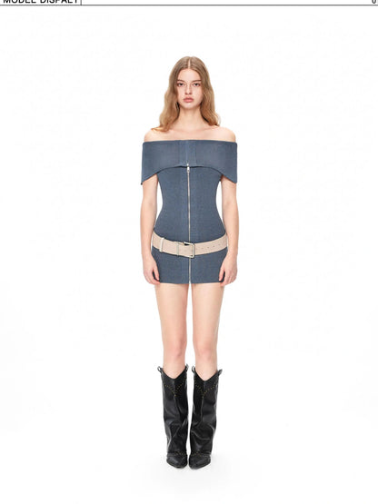 kvkv Retro Knit Zip Up Crop Top