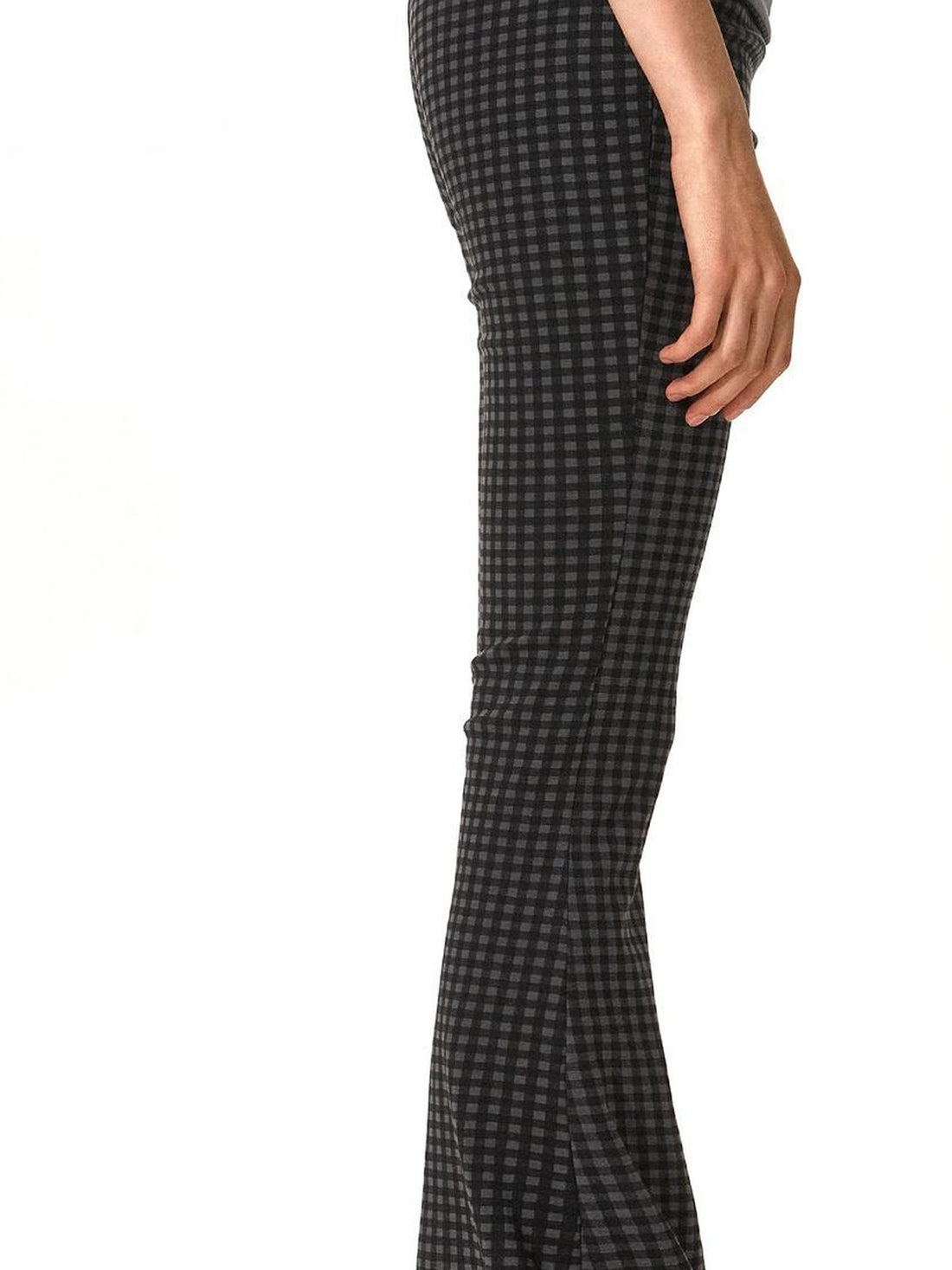 kvkv Reversible Low Waist Checkered Yoga Pants