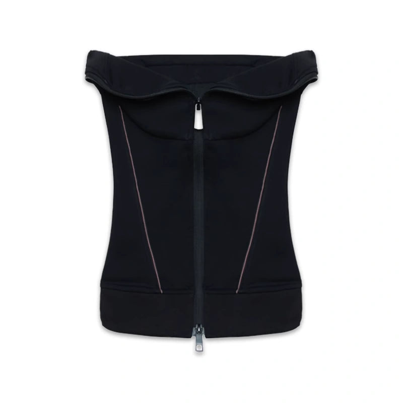 kvkv_Ribbed_Air_Layer_Zip_Up_Bustier_Top_MISSTT