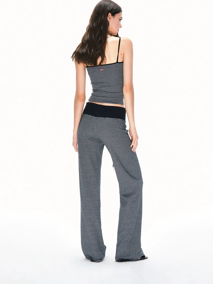 kvkv Ribbed Knit Yoga Tank Top