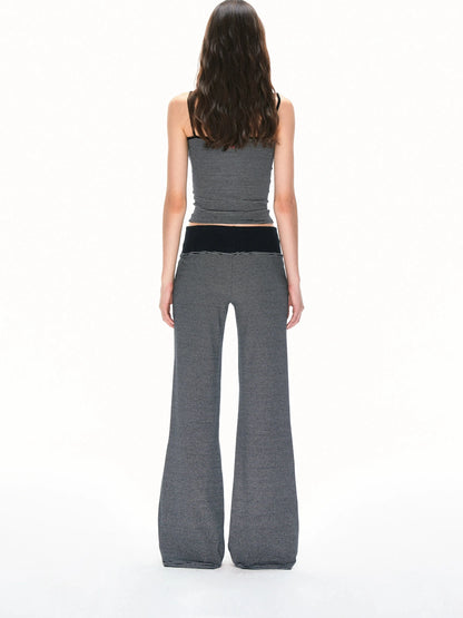 kvkv Ribbed Knit Yoga Tank Top