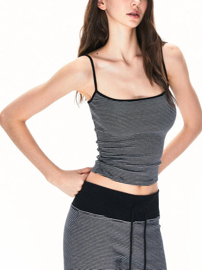 kvkv Ribbed Knit Yoga Tank Top