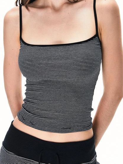 kvkv Ribbed Knit Yoga Tank Top