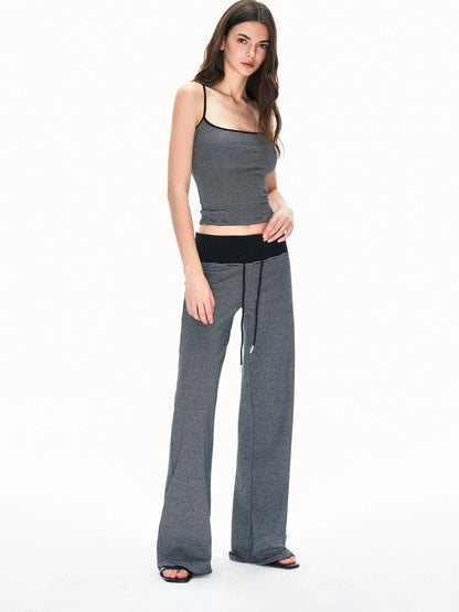 kvkv Ribbed Knit Yoga Tank Top