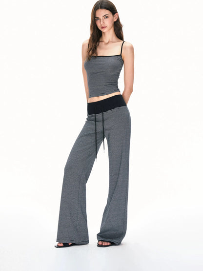 kvkv Ribbed Knit Yoga Tank Top