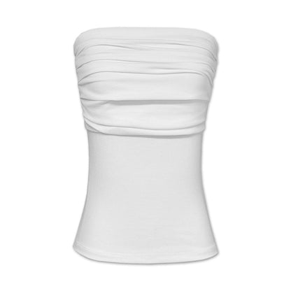 kvkv_Ribbed_Pleated_Wrap_Zipper_Slim_Women&
