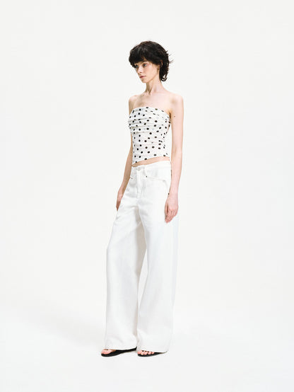 kvkv Ribbed Pleated Wrap Zipper Slim Women&