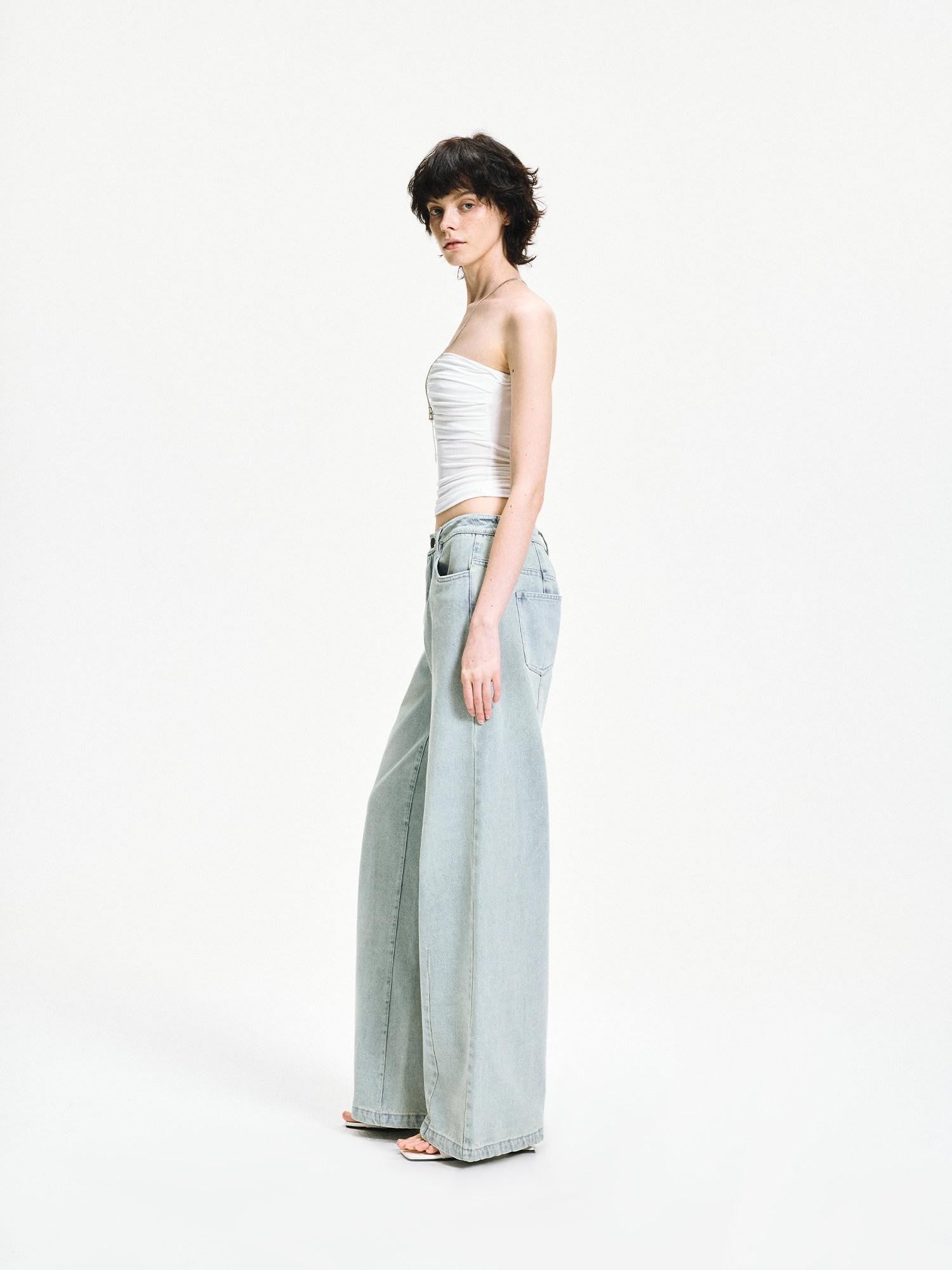 kvkv Ribbed Pleated Wrap Zipper Slim Women&