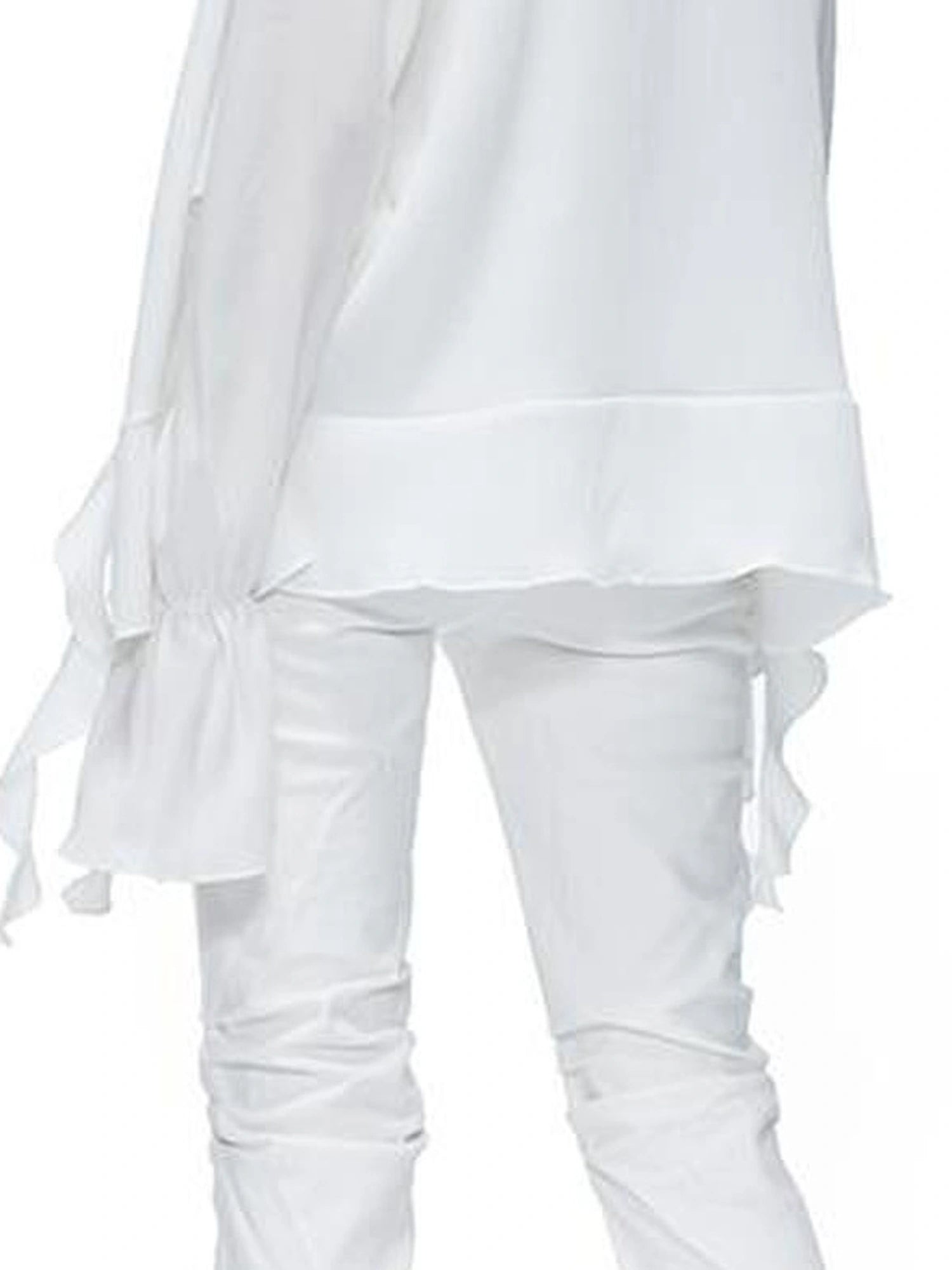 kvkv Sheer Tulle Flounce Sun Shirt