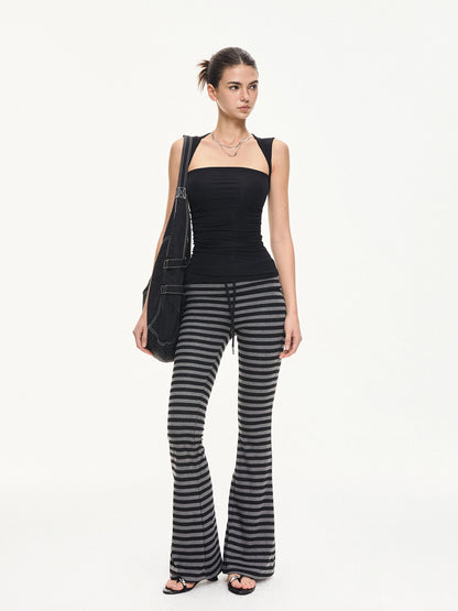 kvkv Sleeveless Square Neck Fitted Tank Top