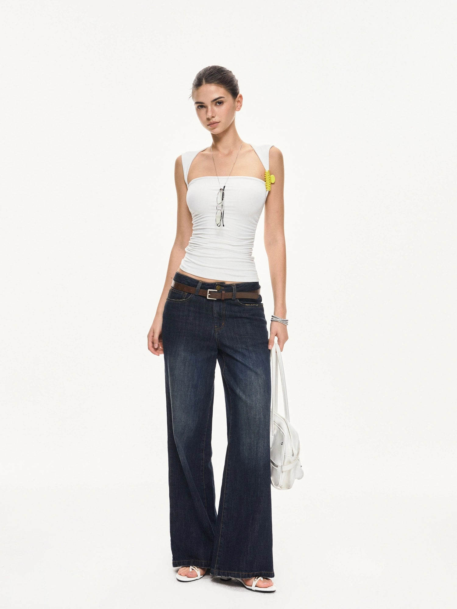 kvkv Slim Fit Square Neck Camisole Top