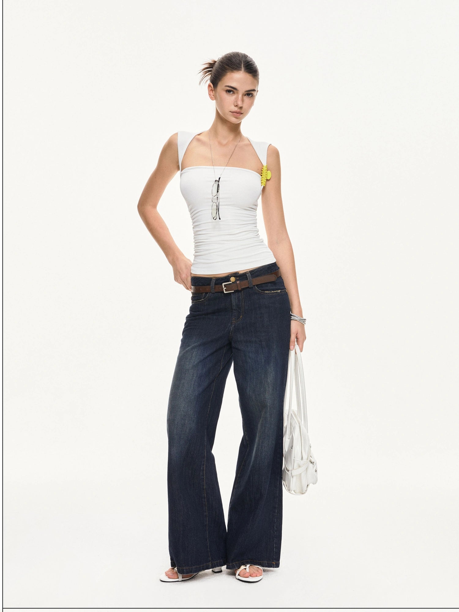 kvkv Slim Fit Square Neck Camisole Top