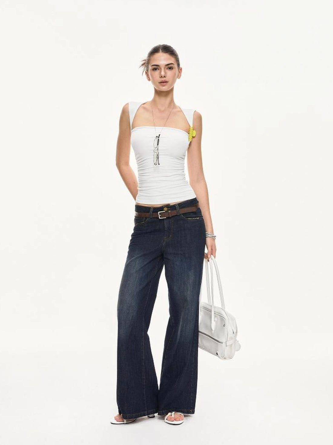 kvkv Slim Fit Square Neck Camisole Top