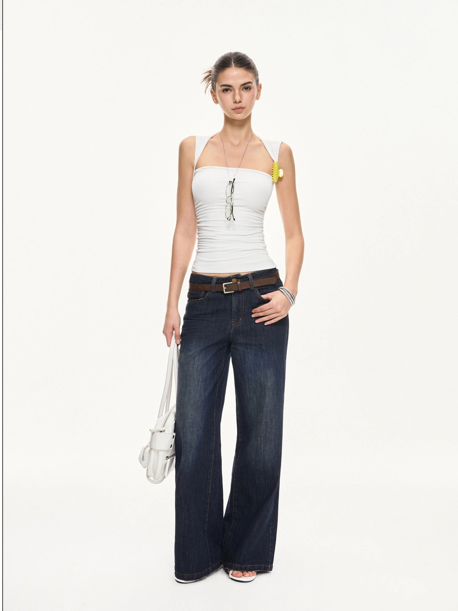 kvkv Slim Fit Square Neck Camisole Top