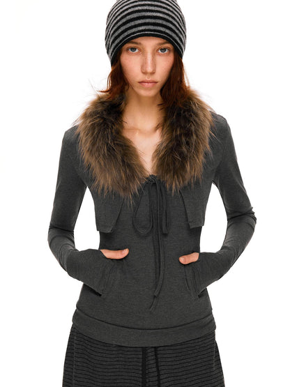 kvkv Soft Cotton Blend Casual Slim Fit Short Zip Up Womens Long Sleeve Jacket