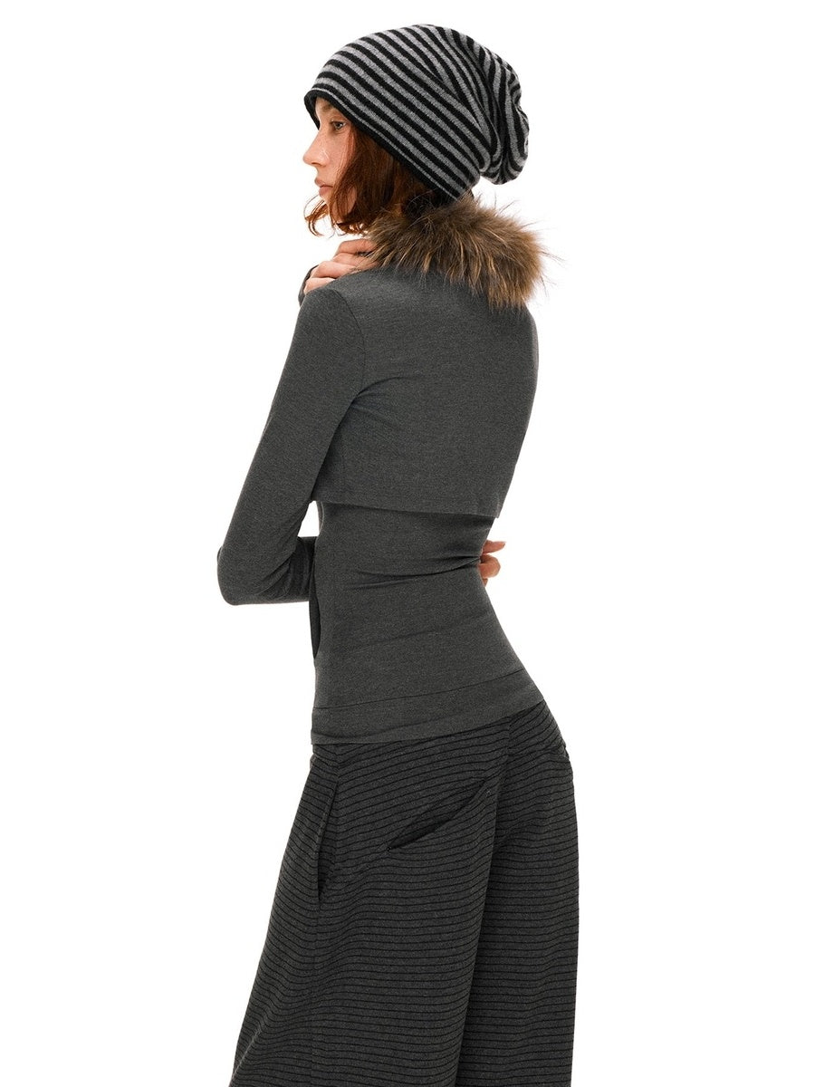 kvkv Soft Cotton Blend Casual Slim Fit Short Zip Up Womens Long Sleeve Jacket