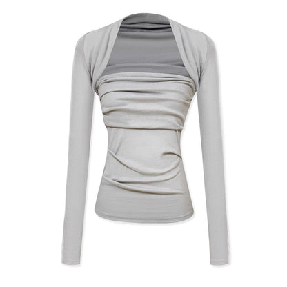 kvkv_Soft_Pleated_Square_Neck_Slim_Fit_Long_Sleeve_Yoga_Active_Cotton_T-Shirt_MISSTT